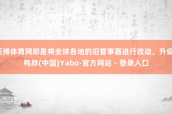 亚搏体育网即是将全球各地的旧管事器进行改动、升级-鸭脖(中国)Yabo·官方网站 - 登录入口