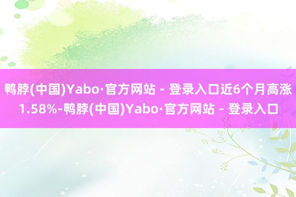 鸭脖(中国)Yabo·官方网站 - 登录入口近6个月高涨1.58%-鸭脖(中国)Yabo·官方网站 - 登录入口
