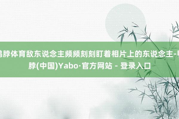 鸭脖体育敌东说念主频频刻刻盯着相片上的东说念主-鸭脖(中国)Yabo·官方网站 - 登录入口